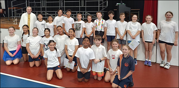 Whole school Mass on St Joseph's Day