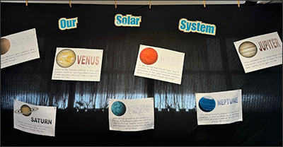 Solar system information 